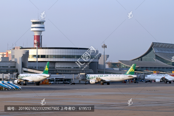 沈陽機(jī)場停機(jī)坪全景