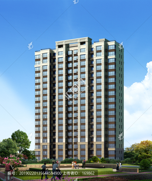 住宅高層效果圖