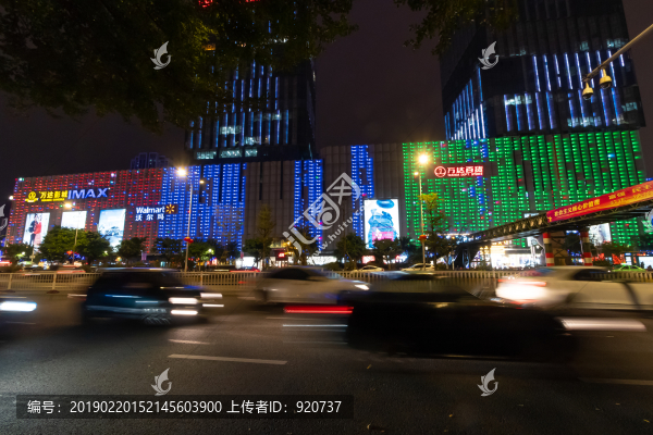 福州倉山萬達(dá)夜景