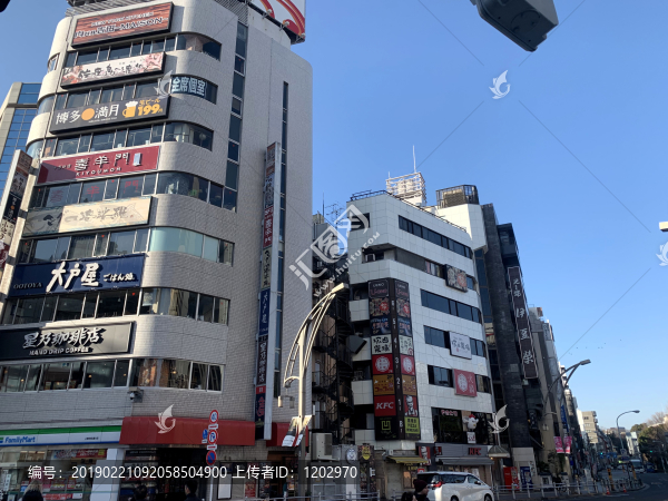 日本東京街景
