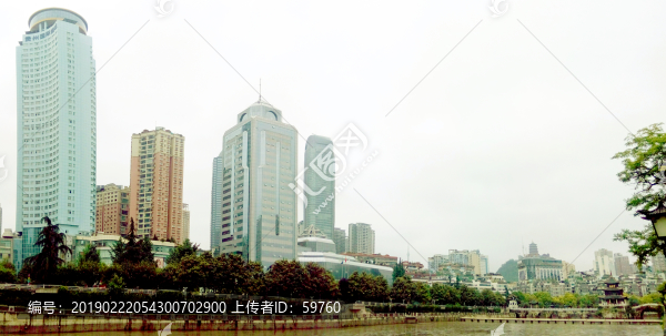 河畔建筑風(fēng)景