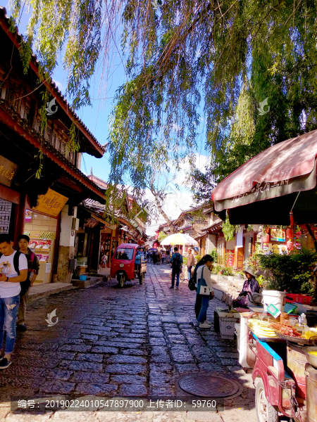 束河古鎮(zhèn)風景