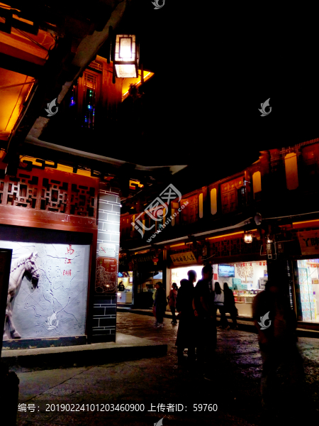 麗江古城夜景