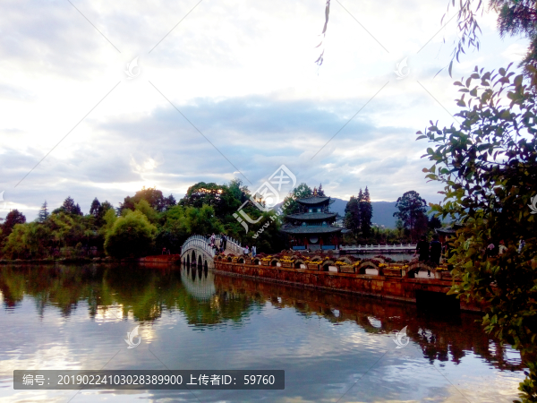 麗江黑龍?zhí)讹L(fēng)景