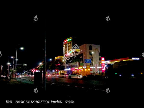 西昌城市夜景