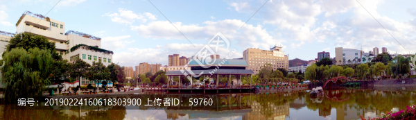 攀枝花學(xué)院湖畔風(fēng)景