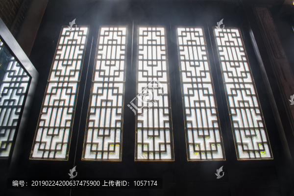 古建筑窗戶