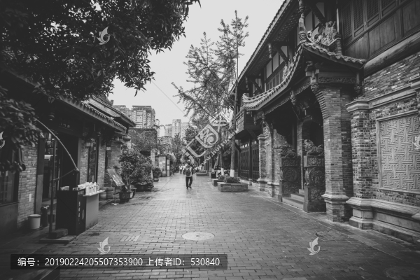 四川古鎮(zhèn)老照片