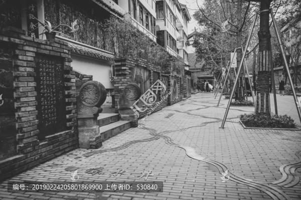 四川古鎮(zhèn)老照片