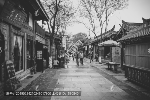四川古鎮(zhèn)老照片