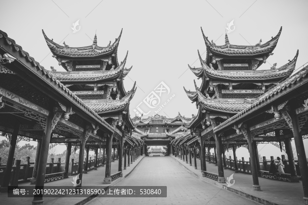 四川古鎮(zhèn)老照片