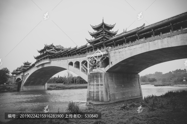 成都古鎮(zhèn)黑白照片