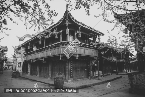 四川古鎮(zhèn)老照片