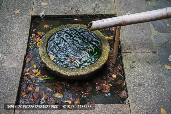 竹筒泉水