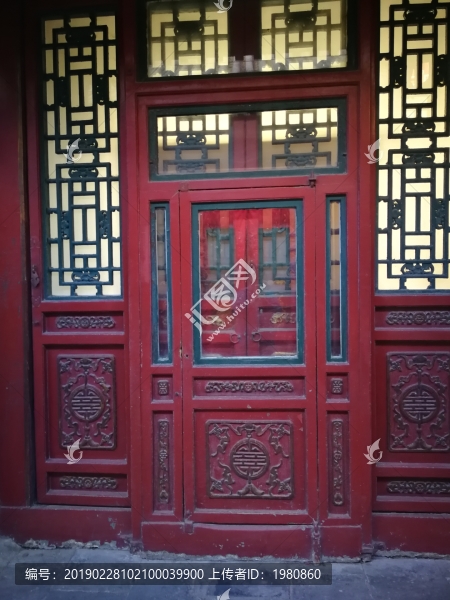 中式大門