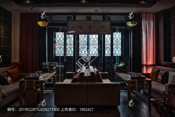中西合璧風(fēng)格會(huì)館室內(nèi)設(shè)計(jì)