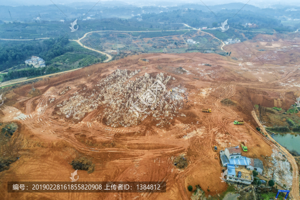 工業(yè)園區(qū)建設(shè)工地