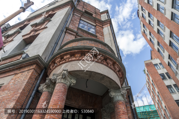 外灘老建筑歐式門窗