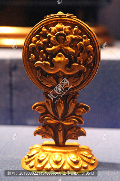 銀鍍金嵌松石八寶8