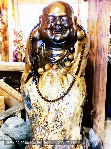 木雕壽星