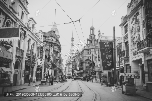 老上海商業(yè)街