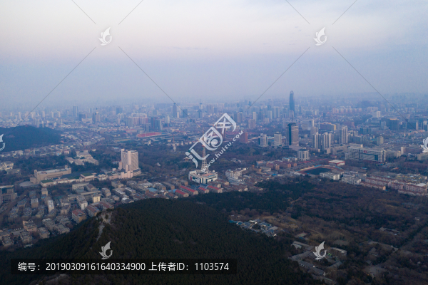 航拍濟(jì)南千佛山14