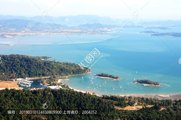 馬來(lái)西亞蘭卡威的海