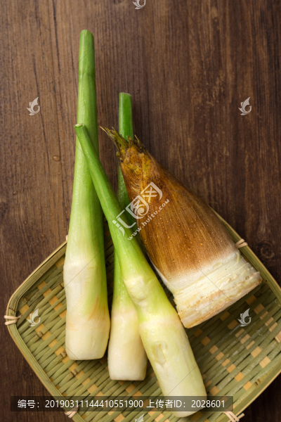 茭白冬筍