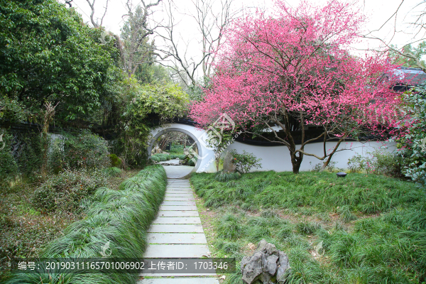 園林景觀園林拱門