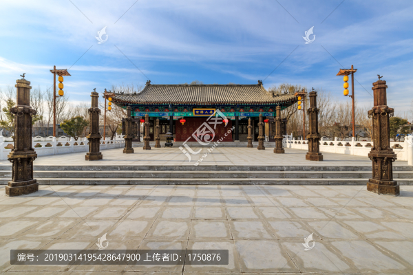 東阿阿膠城古建筑
