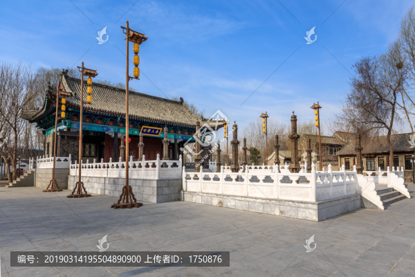 東阿阿膠城古建筑