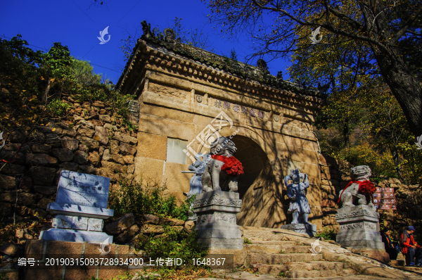 千山大安寺敕建大安禪林山門