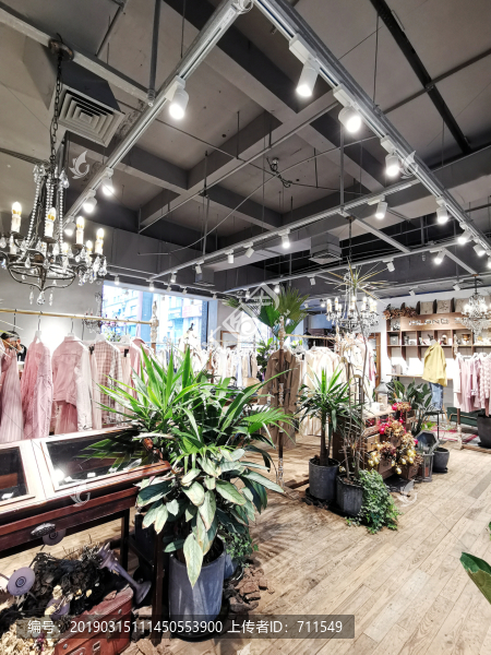 服裝店裝修裝飾