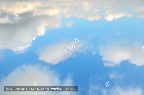 藍天白云