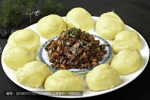 窩頭醬肉粒