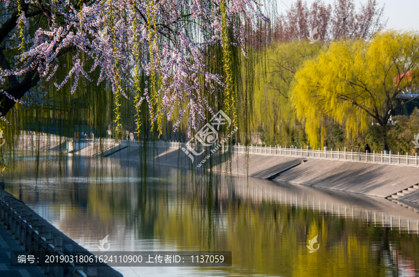 北京西護(hù)城河風(fēng)光