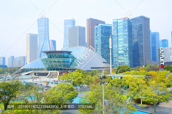杭州錢江新城建筑景觀