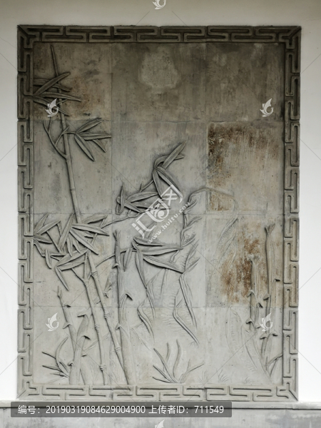 揚(yáng)州磚刻竹子