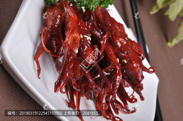 秘制醬鴨舌