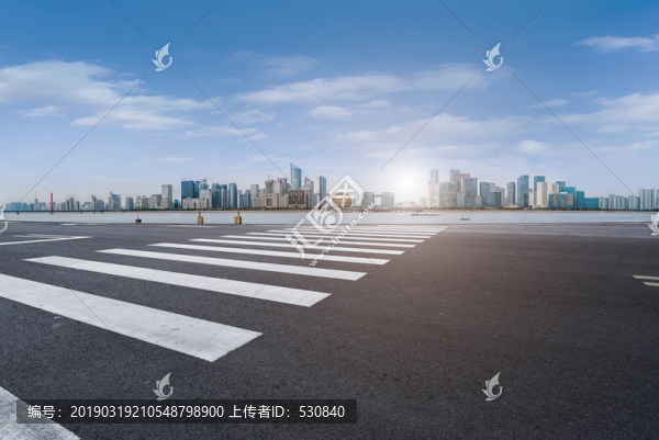 城市天際線和現(xiàn)代建筑背景圖