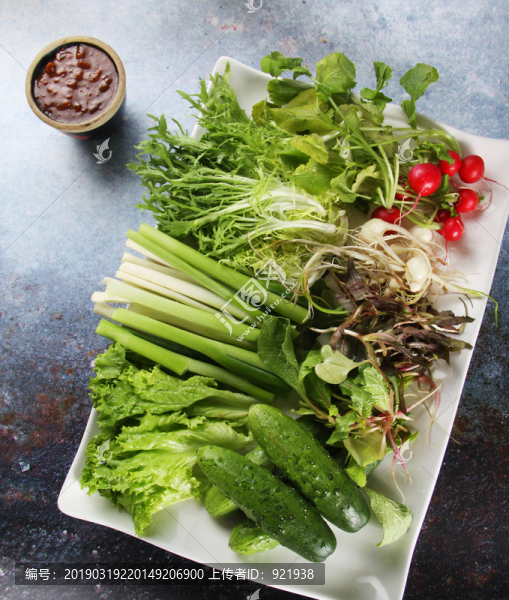 蘸醬菜