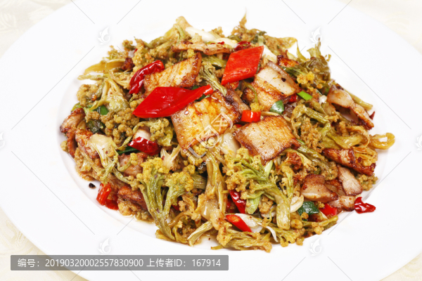 花菜干炒肉