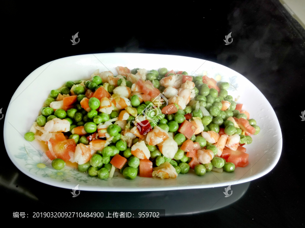 青豆蝦仁