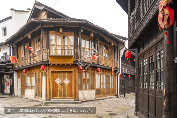 杭州河坊街老建筑