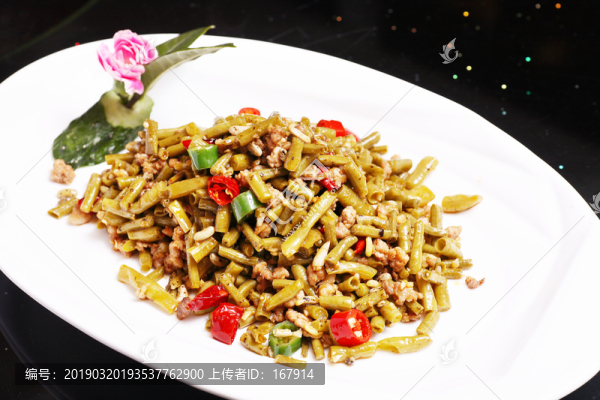 酸豆角肉沫