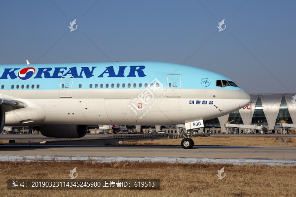 大韓航空波音777飛機