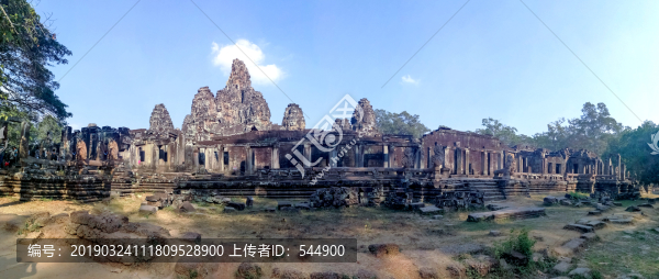 大吳哥巴戎廟全景