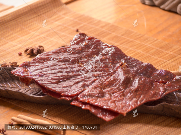 大片牛肉干