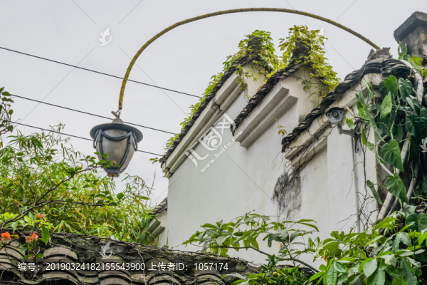 古色古香路燈