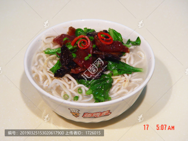 臘味高湯面